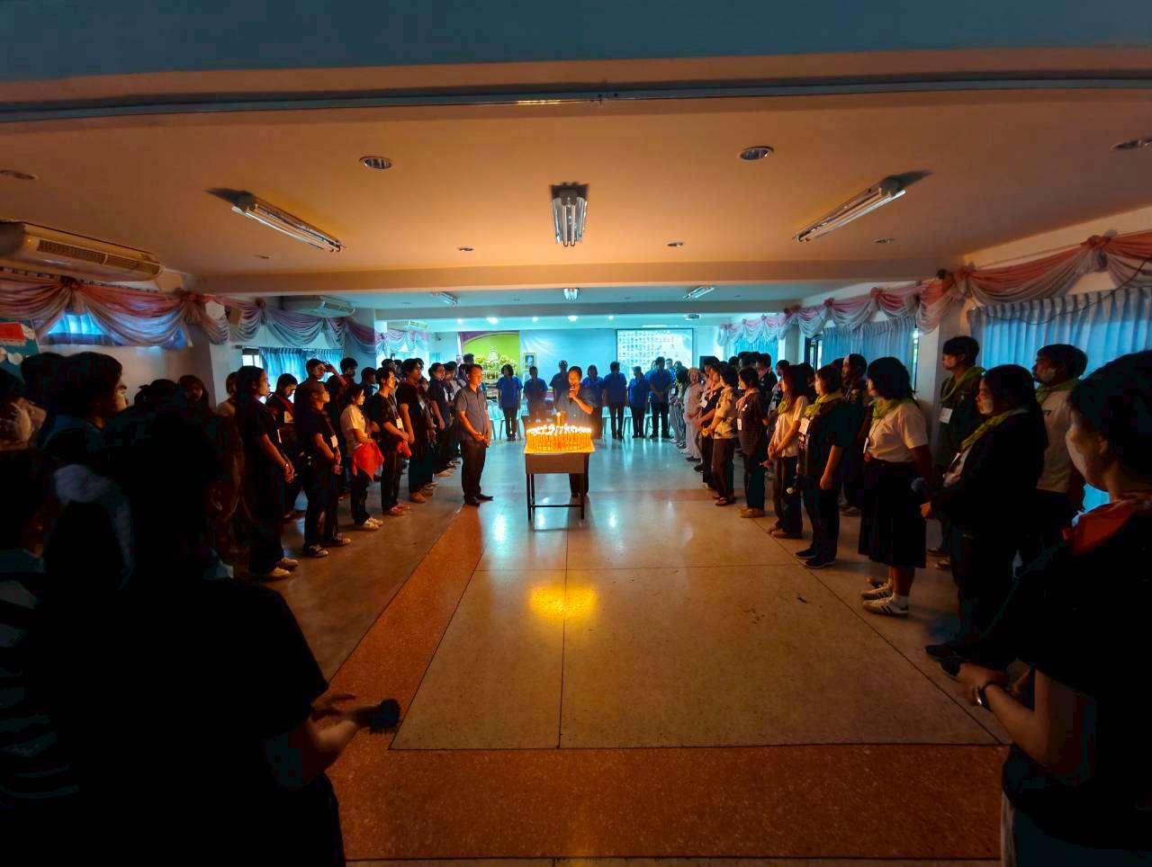 โครงการค่ายอบรมอาสายุวกาชาดนอกโรงเรียน