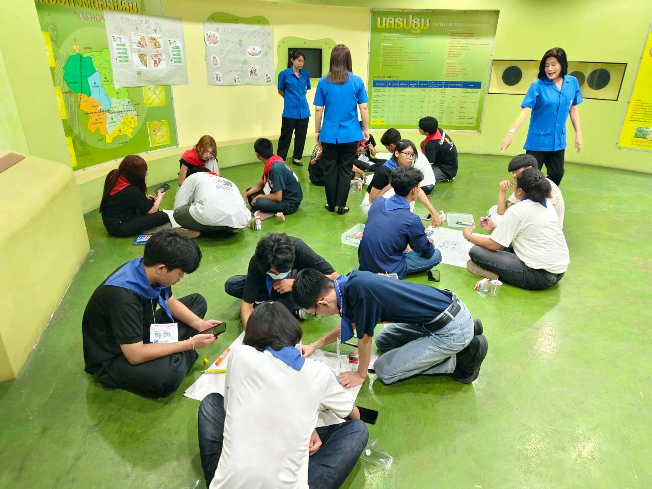 โครงการค่ายอบรมอาสายุวกาชาดนอกโรงเรียน